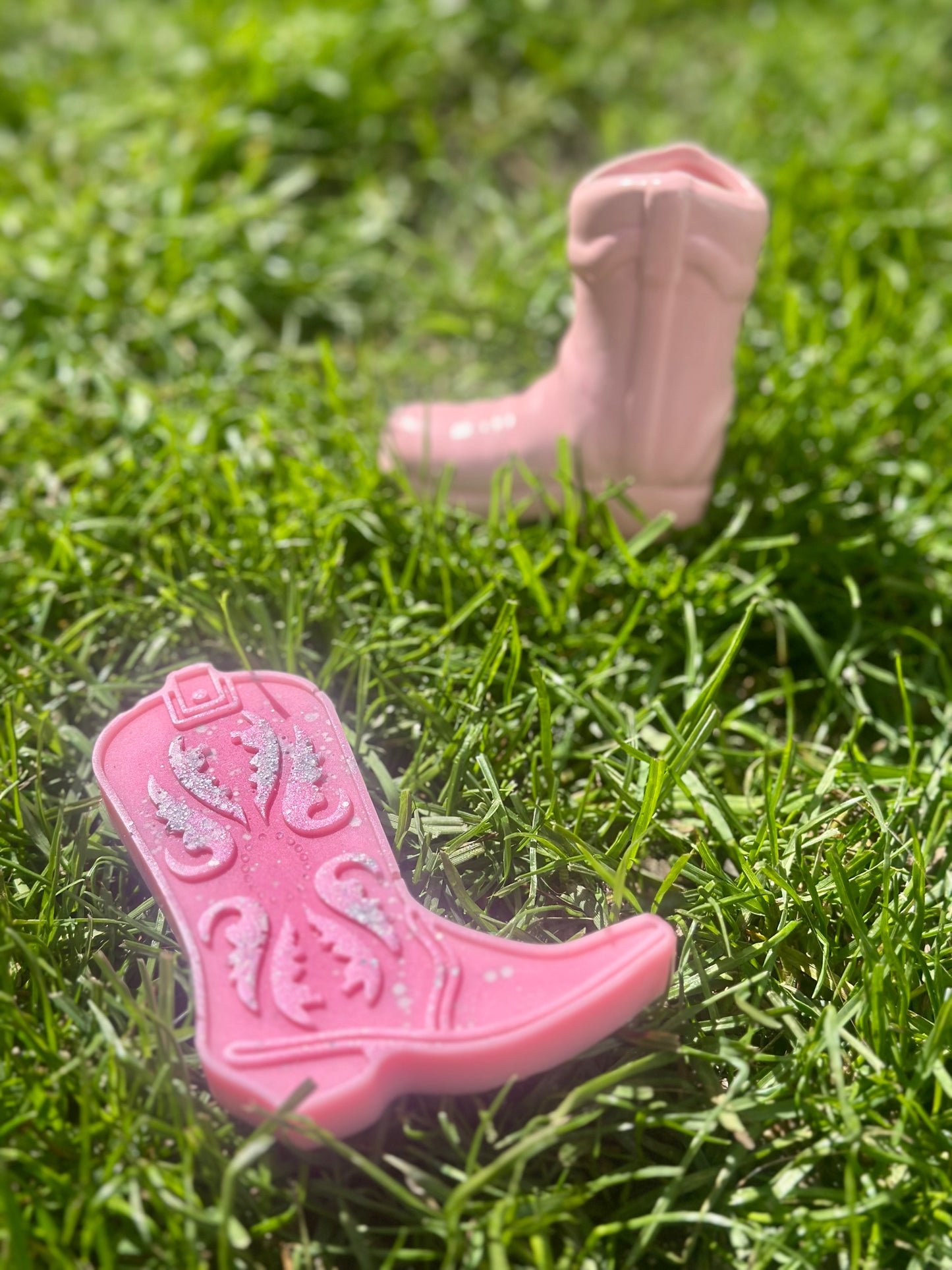 Pink Cowboy Boot