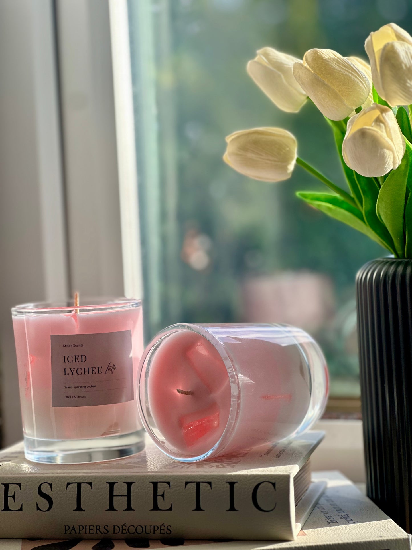 Iced Lychee Latte Candle