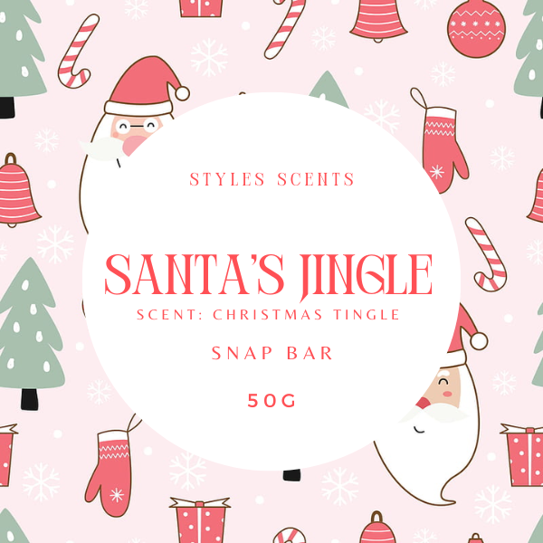 Santas Jingle Snap Bar