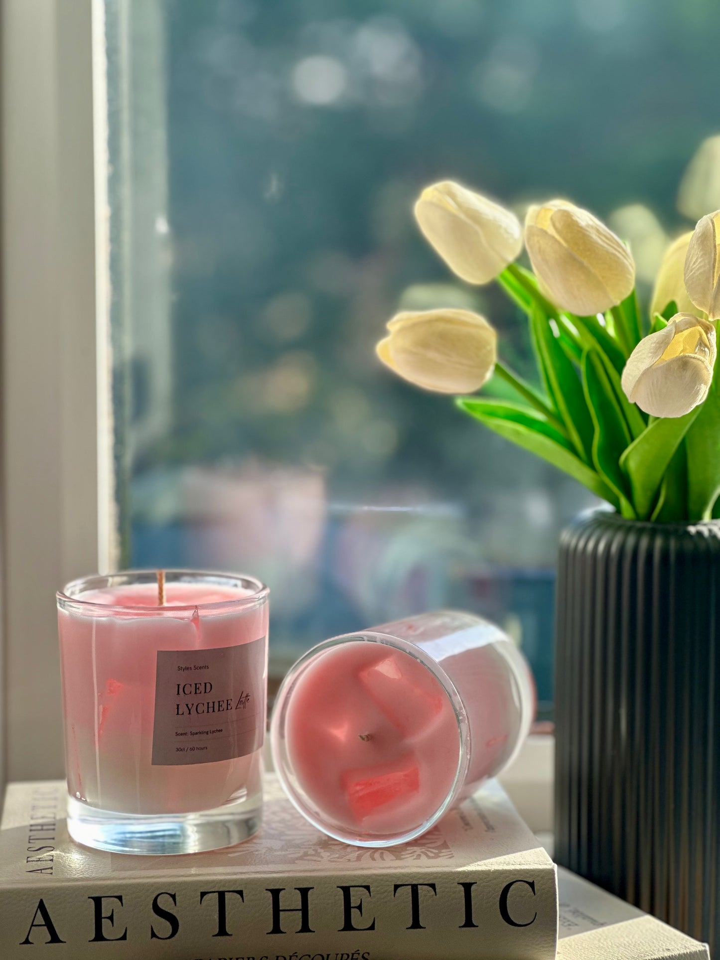 Iced Lychee Latte Candle