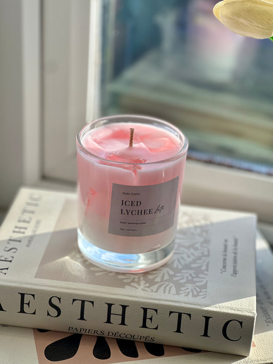 Iced Lychee Latte Candle